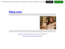 Tablet Screenshot of eliza.com